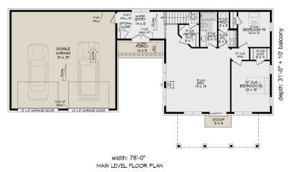 Main Floor  for House Plan #940-00830