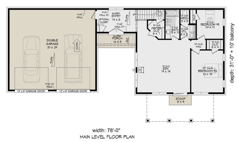 House Plan House Plan #29475 Drawing 1