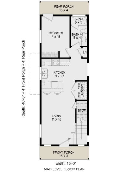 Main Floor  for House Plan #940-00831