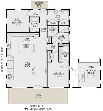 House Plan House Plan #29479 Drawing 1