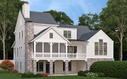 Craftsman House Plan #3418-00015 Elevation Photo