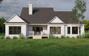 Craftsman House Plan #110-01110 Elevation Photo
