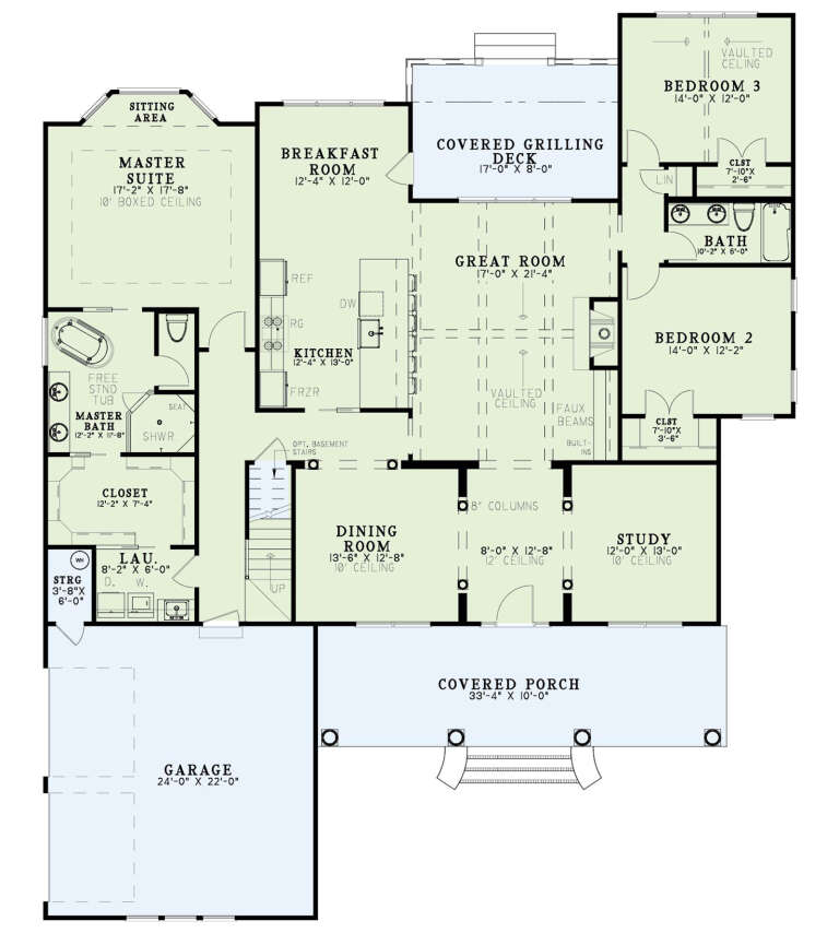 House Plan House Plan #29481 Drawing 1