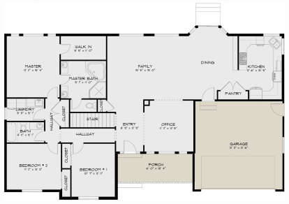 House Plan House Plan #29483 Drawing 1