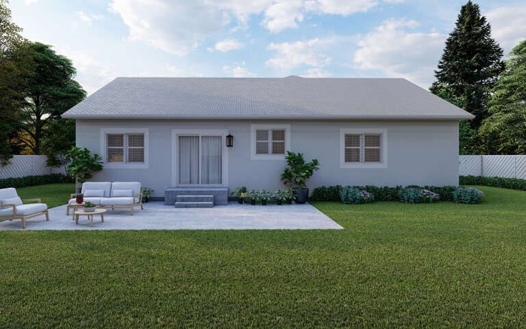 Cottage House Plan #2802-00233 Elevation Photo