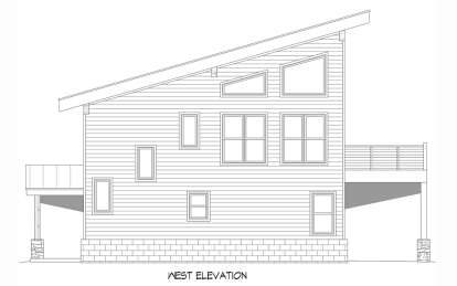 Modern House Plan #940-00835 Elevation Photo