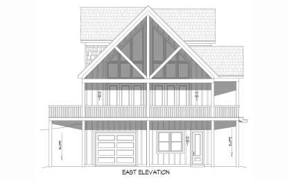 Mountain House Plan #940-00836 Elevation Photo