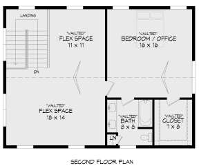 Second Floor for House Plan #940-00837