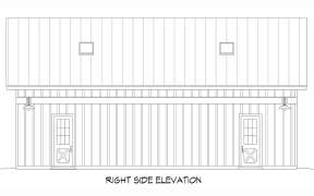 Barn House Plan #940-00838 Elevation Photo