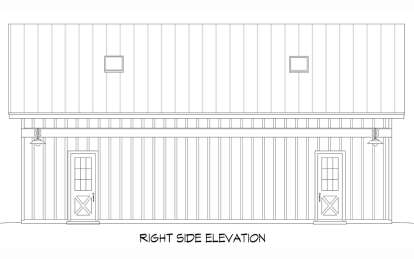 Barn House Plan #940-00838 Elevation Photo