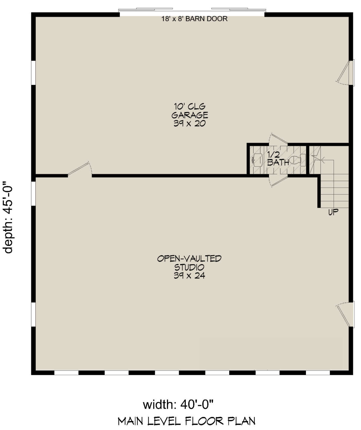Garage Floor for House Plan #940-00838
