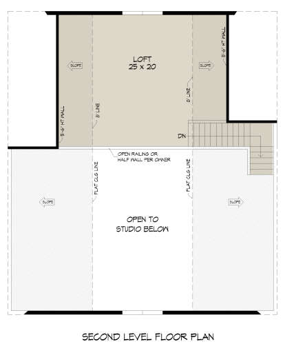 Second Floor for House Plan #940-00838