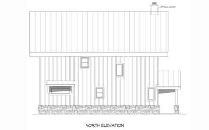 Modern House Plan #940-00839 Elevation Photo