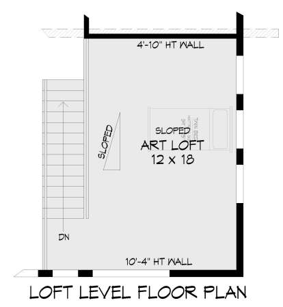 Loft for House Plan #940-00839