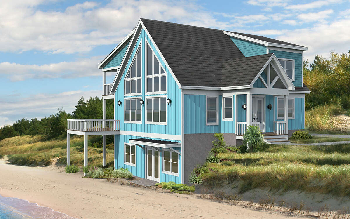 Coastal Plan: 1,974 Square Feet, 3 Bedrooms, 2.5 Bathrooms - 940-00840