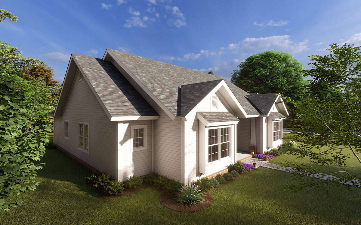Craftsman House Plan #4848-00385 Elevation Photo