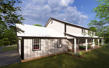 Barn House Plan #4848-00386 Elevation Photo