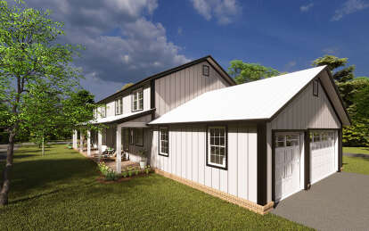 Barn House Plan #4848-00386 Elevation Photo