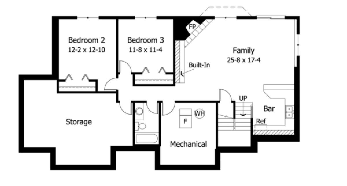 Floorplan 1 for House Plan #098-00042