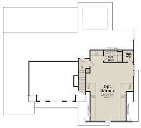 Second Floor for House Plan #009-00365