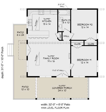 House Plan House Plan #29509 Drawing 1