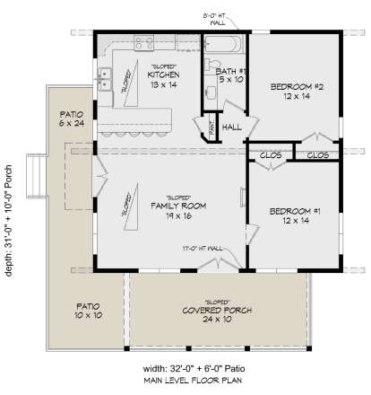 Main Floor  for House Plan #940-00841