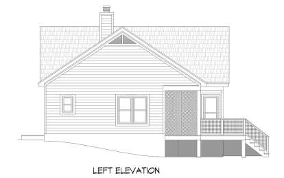 Mountain House Plan #940-00842 Elevation Photo