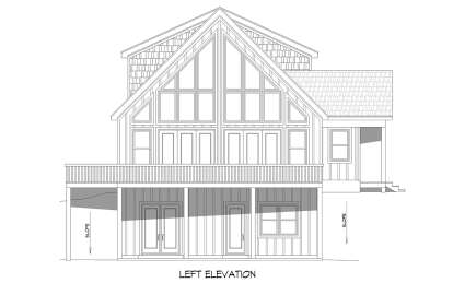 Mountain House Plan #940-00843 Elevation Photo