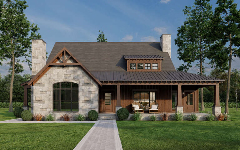House Plan House Plan #29513 Front Elevation 