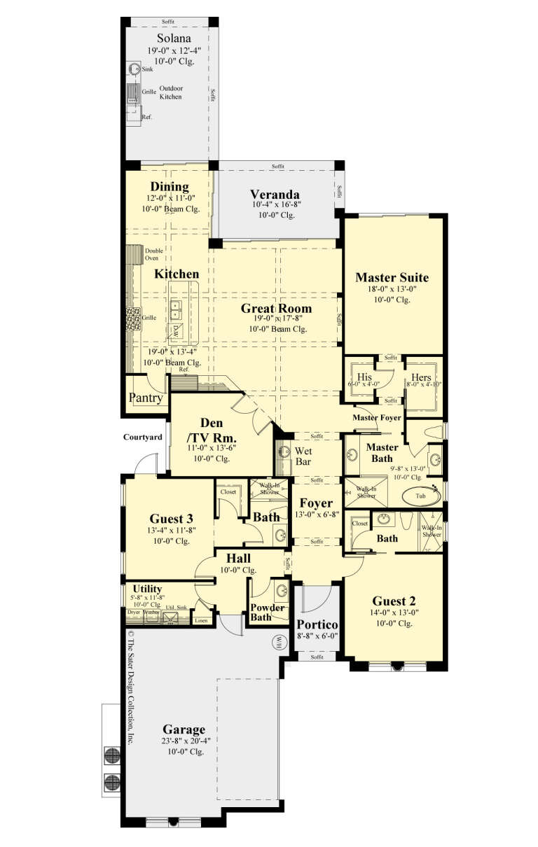 House Plan House Plan #29516 Drawing 1