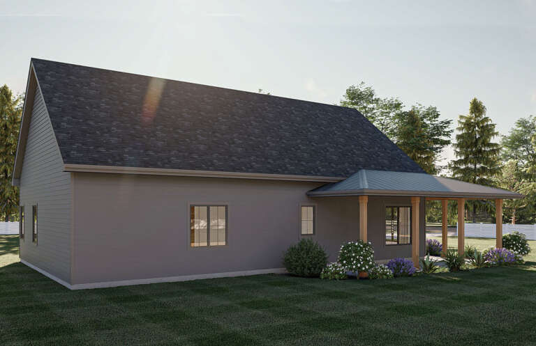 Barn House Plan #963-00813 Elevation Photo