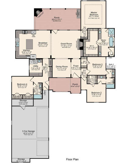 Main Floor  for House Plan #5995-00029