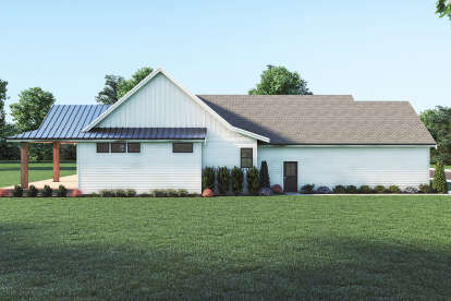 Modern Farmhouse House Plan #2464-00113 Elevation Photo