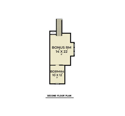 Bonus Room for House Plan #2464-00113