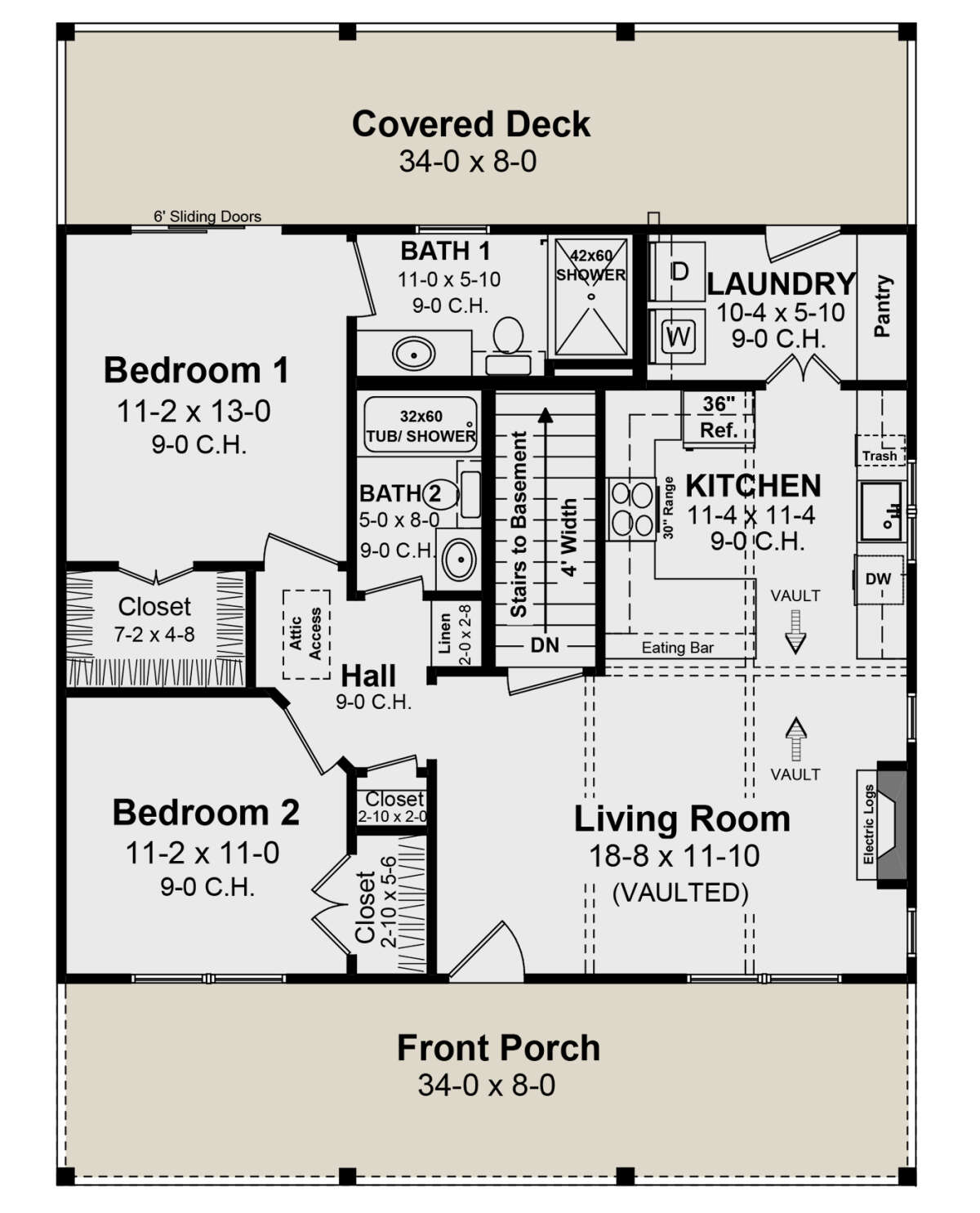 Main Floor  for House Plan #348-00313
