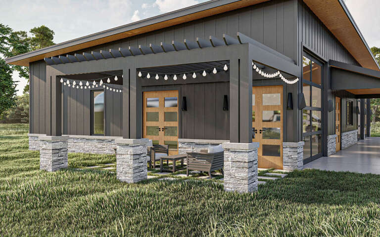Barn House Plan #963-00814 Elevation Photo