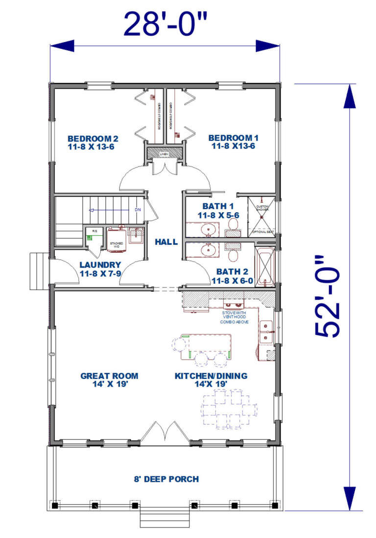 House Plan House Plan #29528 Drawing 1