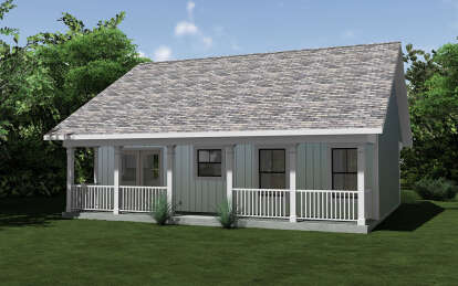 Cottage House Plan #1776-00137 Elevation Photo