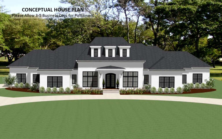 House Plan House Plan #29531 Front Elevation 