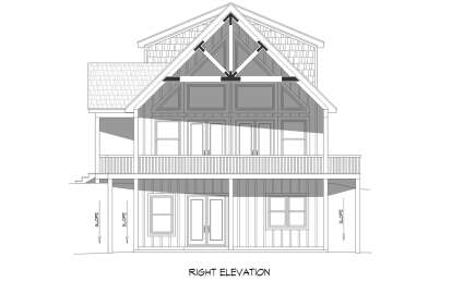 Mountain House Plan #940-00846 Elevation Photo