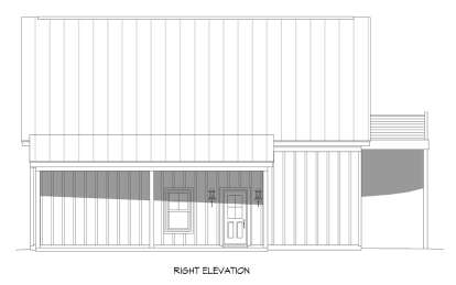 Barn House Plan #940-00849 Elevation Photo