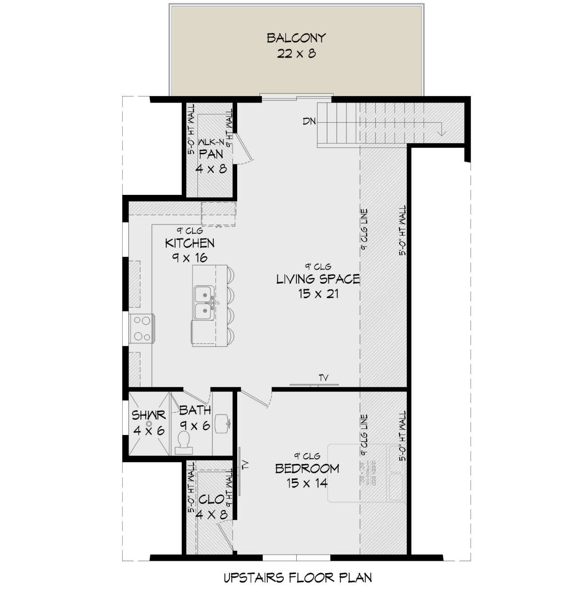 Second Floor for House Plan #940-00849