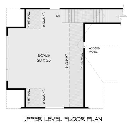 Bonus Room for House Plan #940-00850