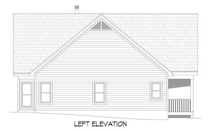 Craftsman House Plan #940-00851 Elevation Photo