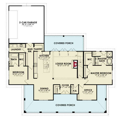 House Plan House Plan #29538 Drawing 1