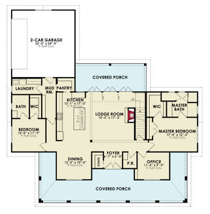 Main Floor  for House Plan #699-00377