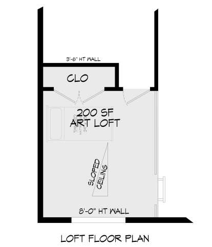 Loft for House Plan #940-00853