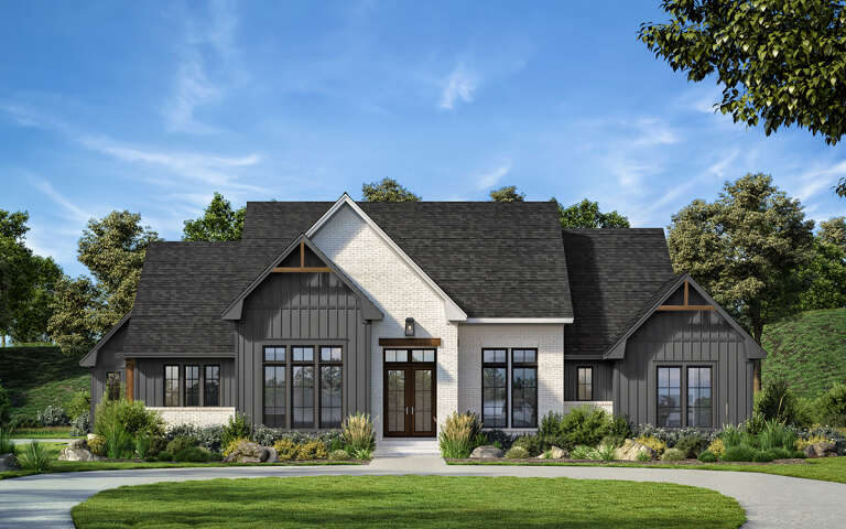 House Plan House Plan #29544 Front Elevation 