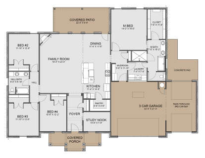 Main Floor for House Plan #677-00018