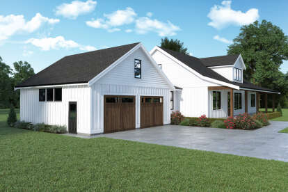 Farmhouse House Plan #2464-00114 Elevation Photo